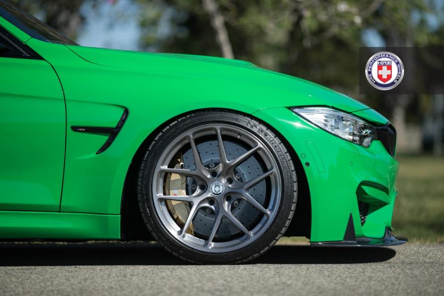  BMW M3 Sedan on HRE Wheels (HRE R101) 2015 года  (фото 9 из 10)